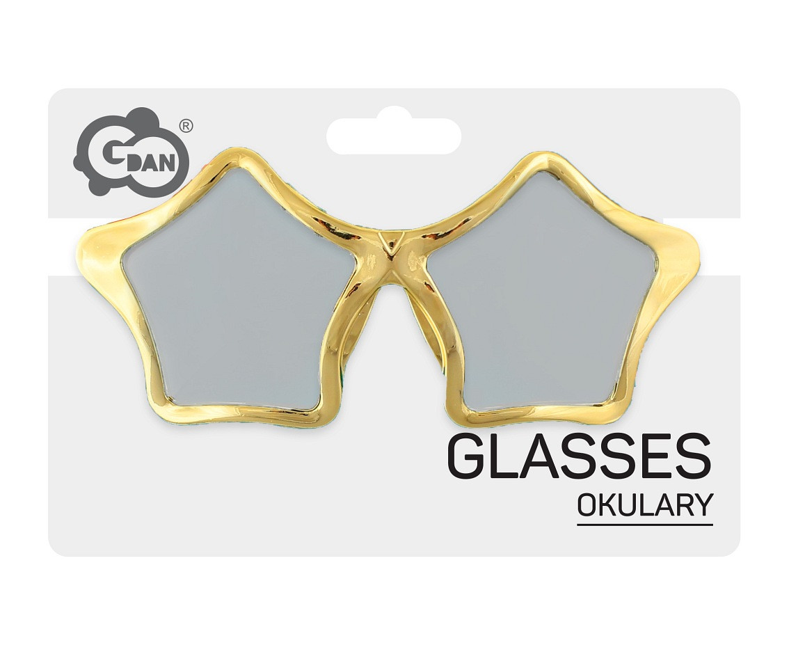 "Gold Stars" glasses